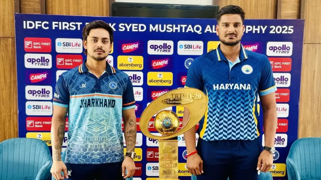 SMAT 2025-26 Final Preview: Jharkhand, Haryana Eye Maiden Syed Mushtaq Ali Trophy Title Jharkhand, Haryana Eye Maiden Syed Mushtaq Ali Trophy Title